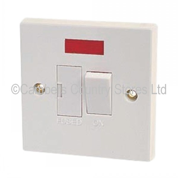 Dencon Switched Fused Spur With Pilot Lamp 13 Amp Cambers Country Store